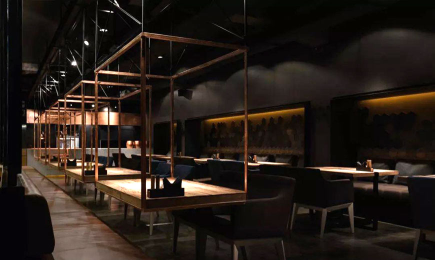 私房燒烤店內設計