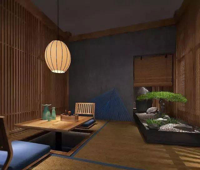 傾月日本料理店設計方案