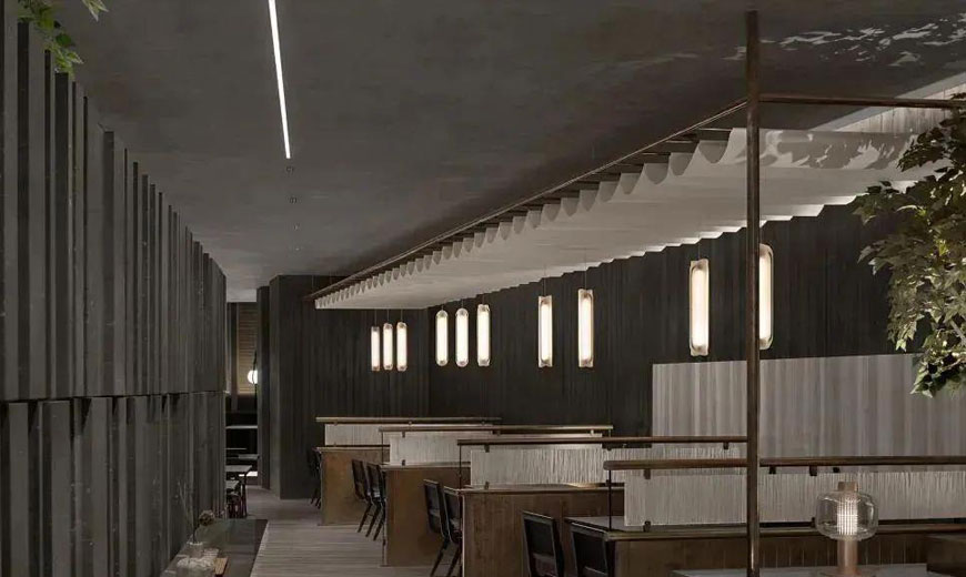 錦日料餐廳設計理念