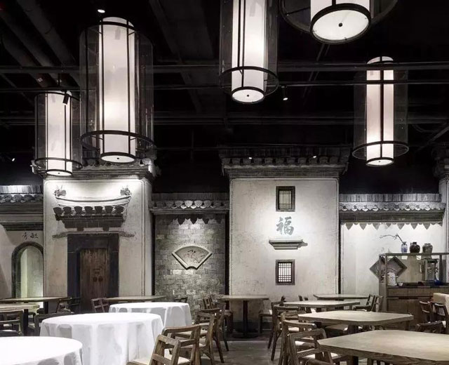 徽福記徽派餐廳設計