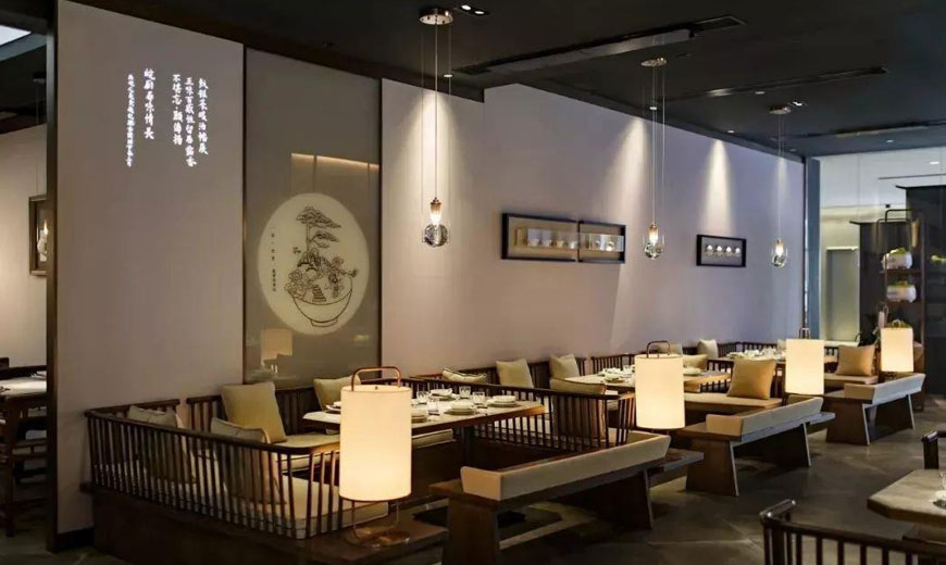 徽鄉(xiāng)源徽派餐廳設計