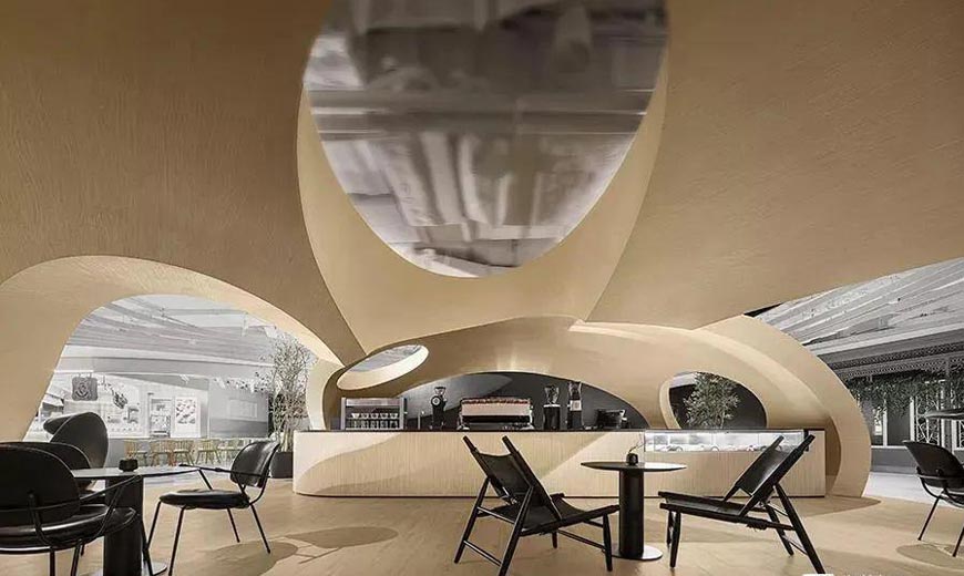 頌餐廳地面設計