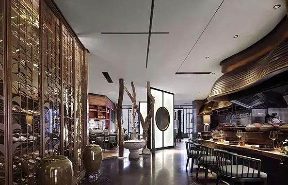 古典風格燒烤店設計, 喚醒內心時光斑駁的記憶