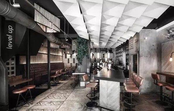 工業風餐廳設計的極致，展現出原始建筑的“本來”