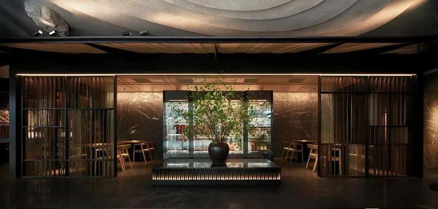 松竹梅品牌優(yōu)秀餐廳設計