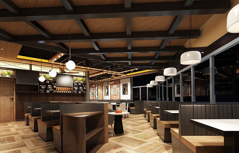 香港龍城冰室創意餐廳設計-2