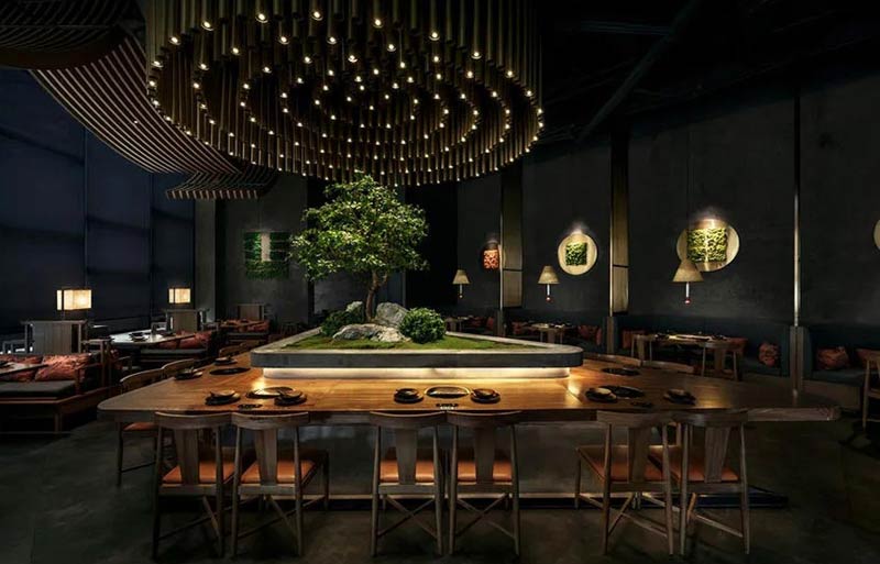 潤小館椰子雞主題中餐廳裝修設計-3