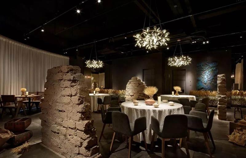 湘頌湘菜館飯店餐廳設計-6