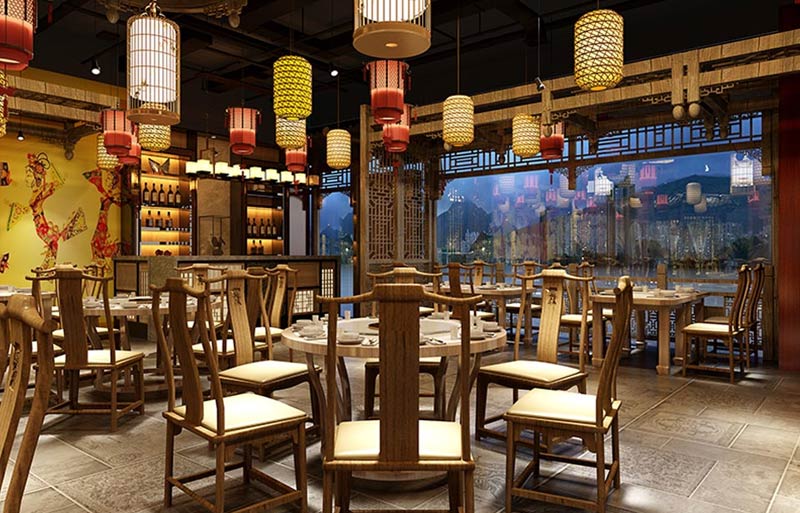 悅德順火鍋店面裝修設計-2