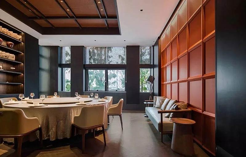 山居榮府大型餐廳飯店裝修設(shè)計-6