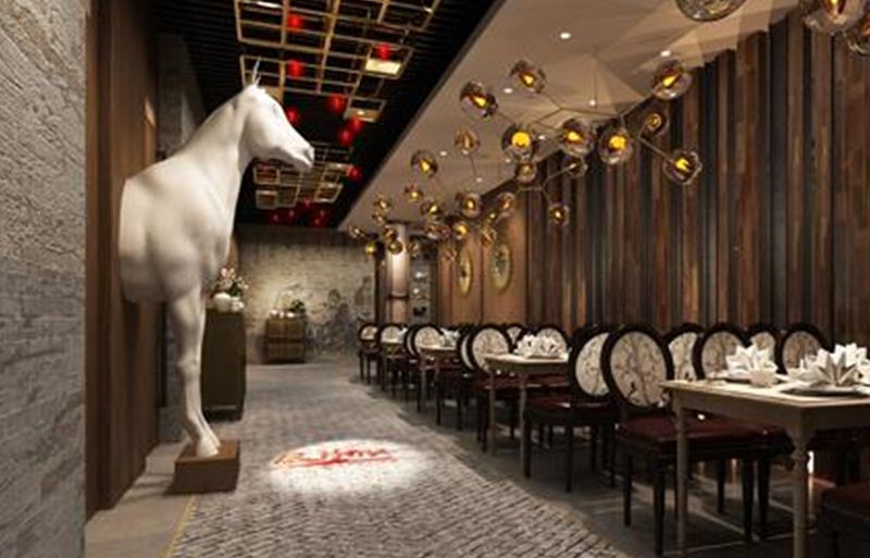 醉京湘中餐廳空間設計思路