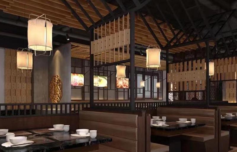 鼎棧連鎖火鍋店裝修設計