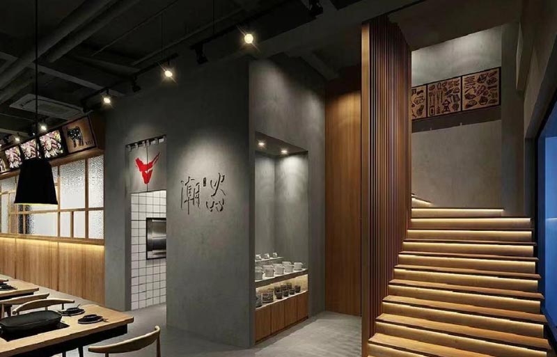 潮汕牛肉連鎖火鍋店裝修設計