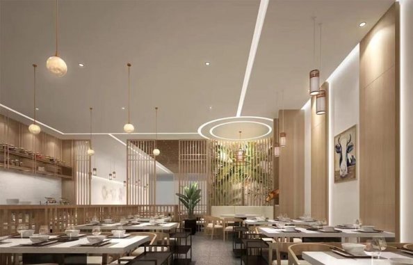 火鍋店餐飲設計的造型和陳設，大氣不庸俗