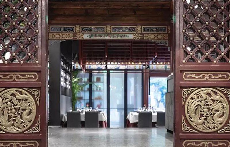 椰子雞新中式火鍋店設計