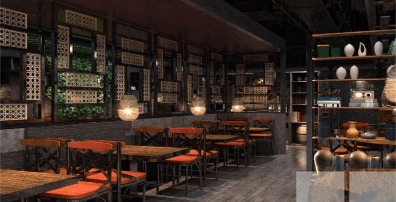 慕湘特色中餐廳設(shè)計