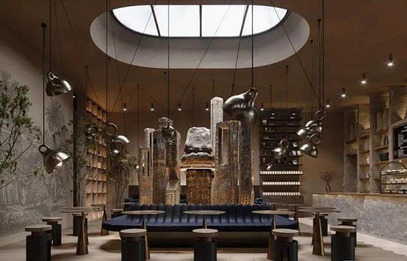 創(chuàng)意咖啡廳設(shè)計(jì)，一覽無(wú)余的匠心